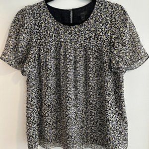 J.Crew Floral Blouse